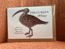 Load image into Gallery viewer, Curlew card
