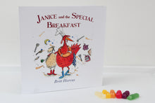 Load image into Gallery viewer, Janice and the Special Breakfast is a heartwarming story about friendship and self confidence. Find out more in this exciting tale about your favourite little sheep. Suitable for those aged 5 -7 years.
