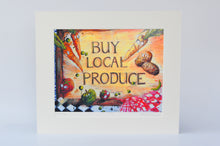 Load image into Gallery viewer, Each print is numbered and signed by the artist Britt Harcus. Taken from an Original acrylic painting on canvas. Full of good cheer and a positive message - perfect for your kitchen, your cafe or your favourite colourful chef.
